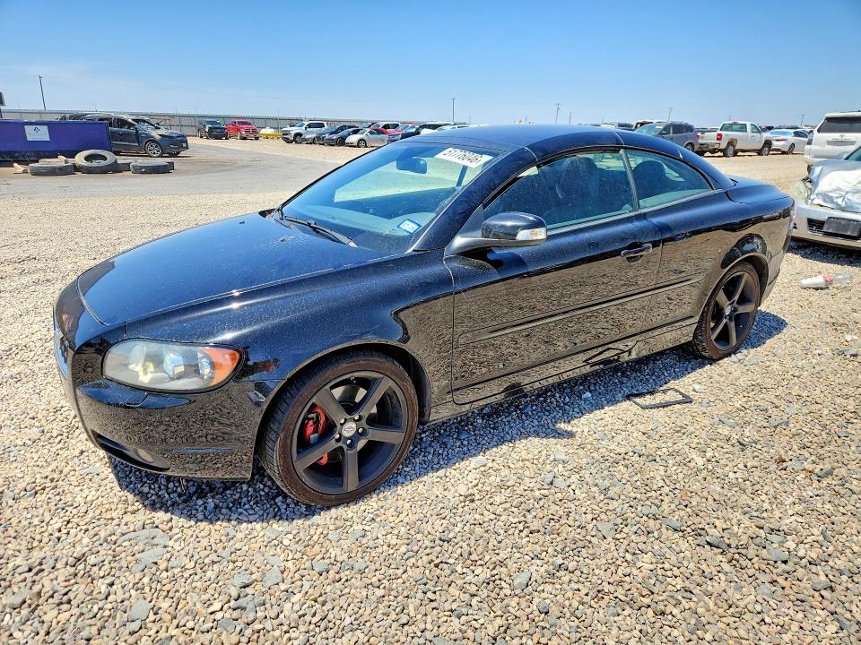 2010 Volvo C70 VIN YV1672MC5AJ091987 COPART salvage auction — REAR END, Tx - Salvage Vehicle Title, sold $100 on 2026-07-28 (photo 1)