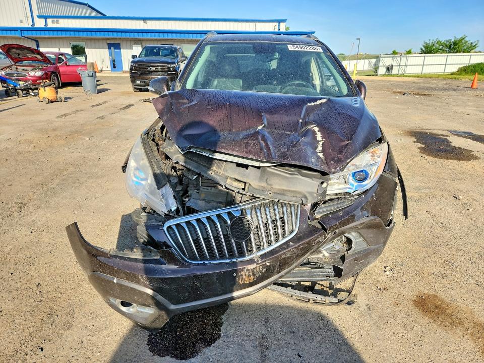 2015 Buick Encore VIN KL4CJBSB1FB204334 COPART salvage auction — FRONT END, Wi - Certificate Of Title, sold $275 on 2026-07-07 (photo 5)