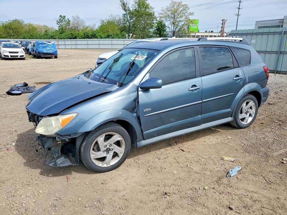 2006 Pontiac Vibe VIN 5Y2SL65806Z421335 COPART salvage auction — FRONT END, Il - Salvage Certificate, sold $475 on 2026-07-22 (photo 1)