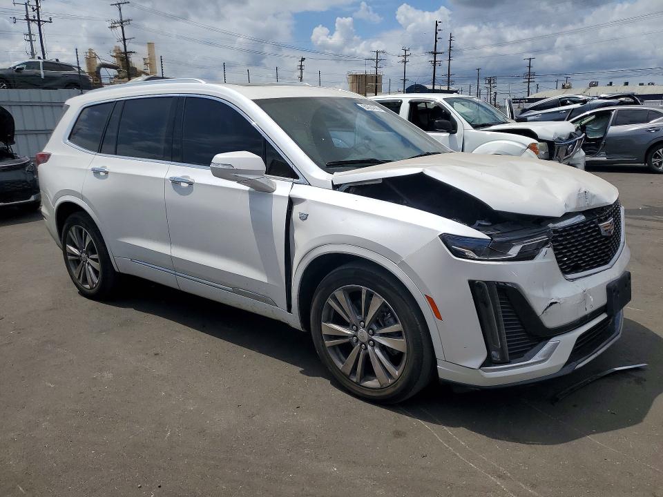 2023 Cadillac Xt6 VIN 1GYKPCRS3PZ152459 COPART salvage auction — FRONT END, Ca - Salvage Certificate, sold $6,400 on 2026-07-29 (photo 4)