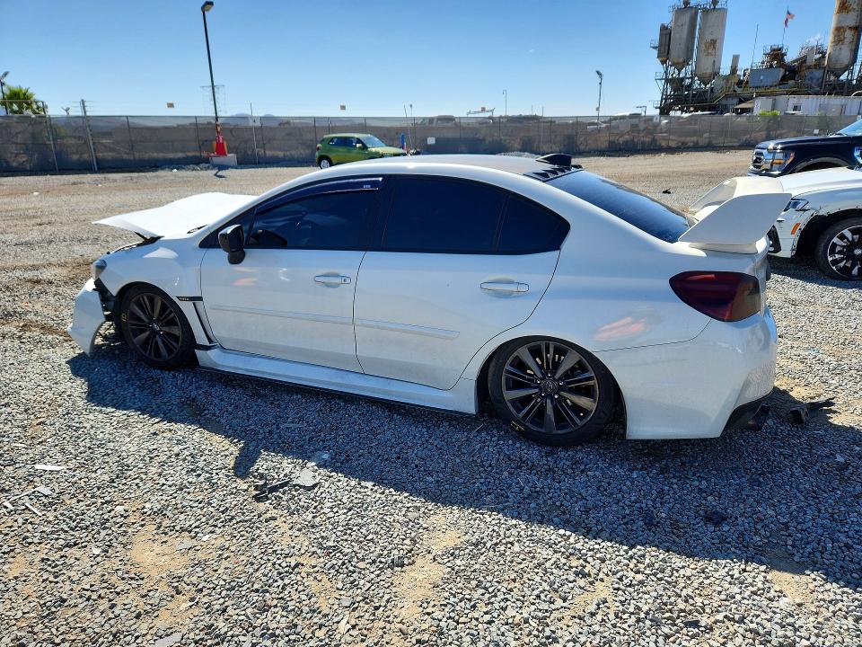 2015 Subaru Wrx VIN JF1VA1A68F9835785 COPART salvage auction — FRONT END, Ca - Salvage Certificate, sold $3,000 on 2026-07-17 (photo 2)