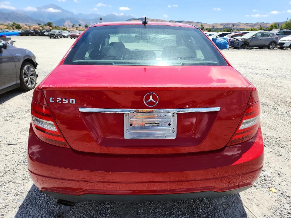 2012 Mercedes-benz C-klasse VIN WDDGF4HB5CR236174 COPART salvage auction — SIDE, Ca - Dis/Dlr/Exp Only Clean Title, sold $1,550 on 2026-07-08 (photo 6)