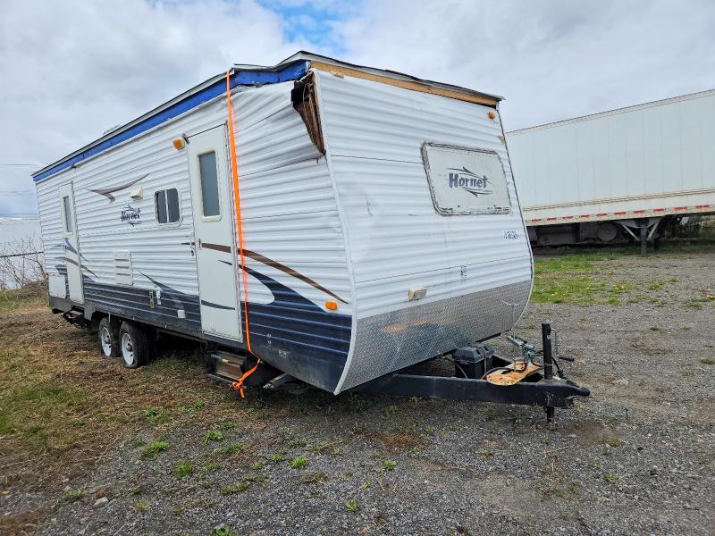 2007 Dutchman Hornet VIN 4YDT27F2677200209 COPART salvage auction — ROOF, QC - IRRECUPERABLE, sold $150 on 2026-07-28 (photo 1)