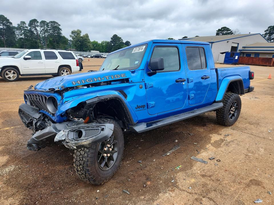 2025 Jeep Gladiator VIN 1C6PJTAG1SL538224 — COPART salvage auction photo