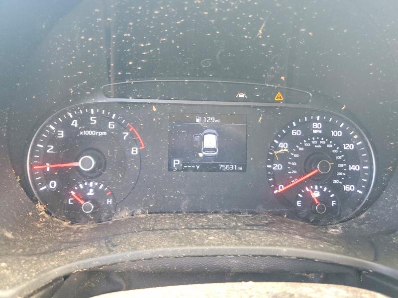 2022 Kia VIN KNDJ23AU6N7163106 COPART salvage auction — FRONT END, MS - CERT OF TITLE-SALVAGED, sold $2,600 on 2026-07-24 (photo 9)