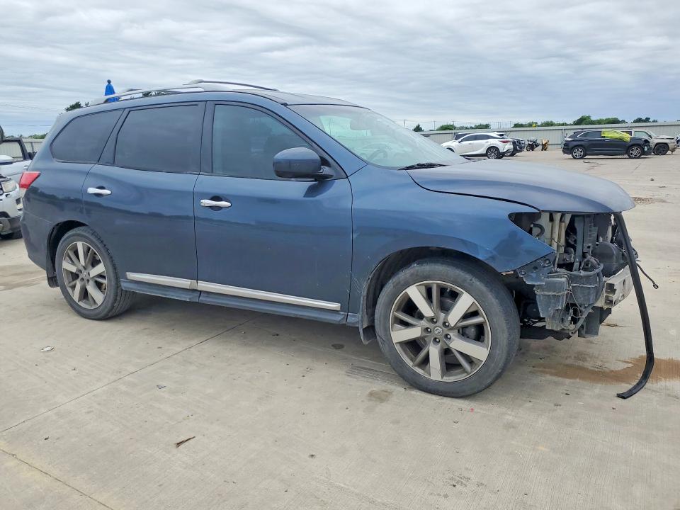 2014 Nissan VIN 5N1AR2MN3EC643889 COPART salvage auction — FRONT END, Tx - Salvage Vehicle Title, sold $875 on 2026-07-02 (photo 4)