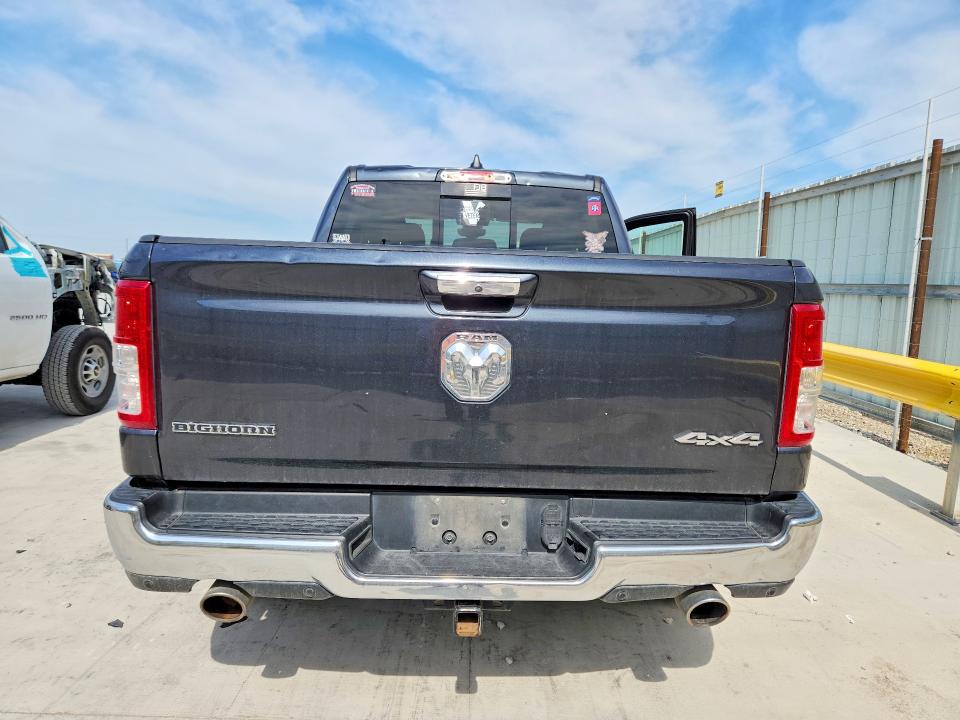 2019 Ram 1500 VIN 1C6SRFFT7KN849672 COPART salvage auction — HAIL, Tx - Certificate Of Title, sold $9,400 on 2026-07-31 (photo 6)