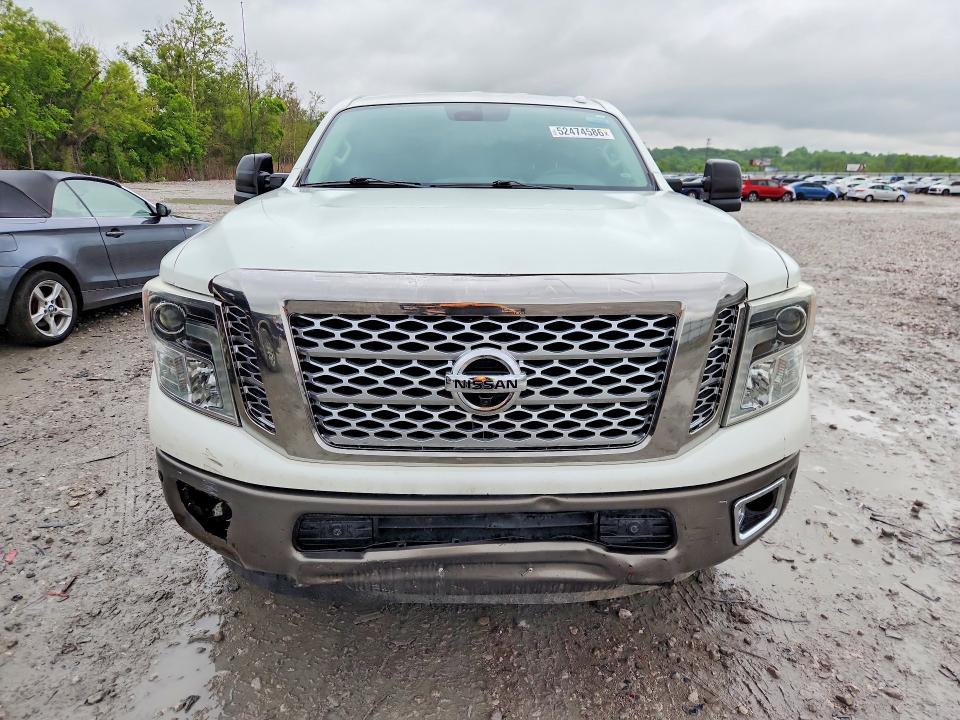 2016 Nissan TITAN VIN 1N6BA1F2XGN511584 COPART salvage auction — FRONT END, Il - Certificate Of Title, sold $5,400 on 2026-07-22 (photo 5)