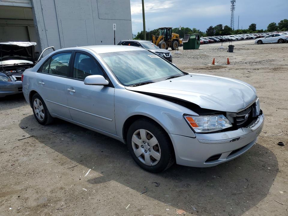 2010 Hyundai Sonata VIN 5NPET4AC5AH616889 COPART salvage auction — FRONT END, VA - CERT OF TITLE - SALVAGE, sold $275 on 2026-07-29 (photo 4)