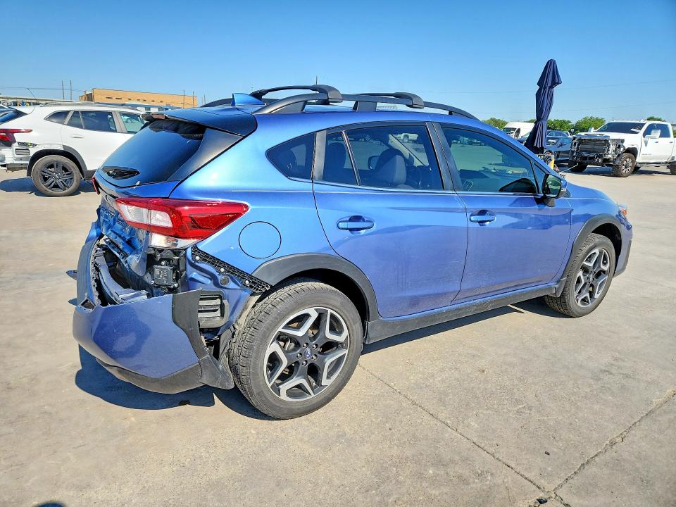 2019 Subaru Xv VIN JF2GTAMC2KH333046 COPART salvage auction — REAR END, Tx - Certificate Of Title, sold $6,400 on 2026-07-02 (photo 3)