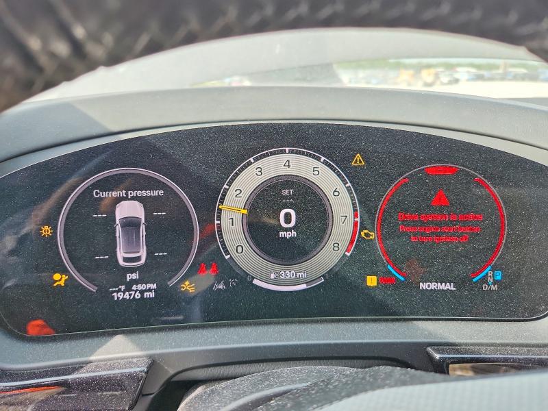 2024 Porsche Cayenne VIN WP1BK2AY4RDA72293 COPART salvage auction — FRONT END, Mi - Cert Of Title-Salvage Vehicle, sold $200 on 2026-07-30 (photo 9)