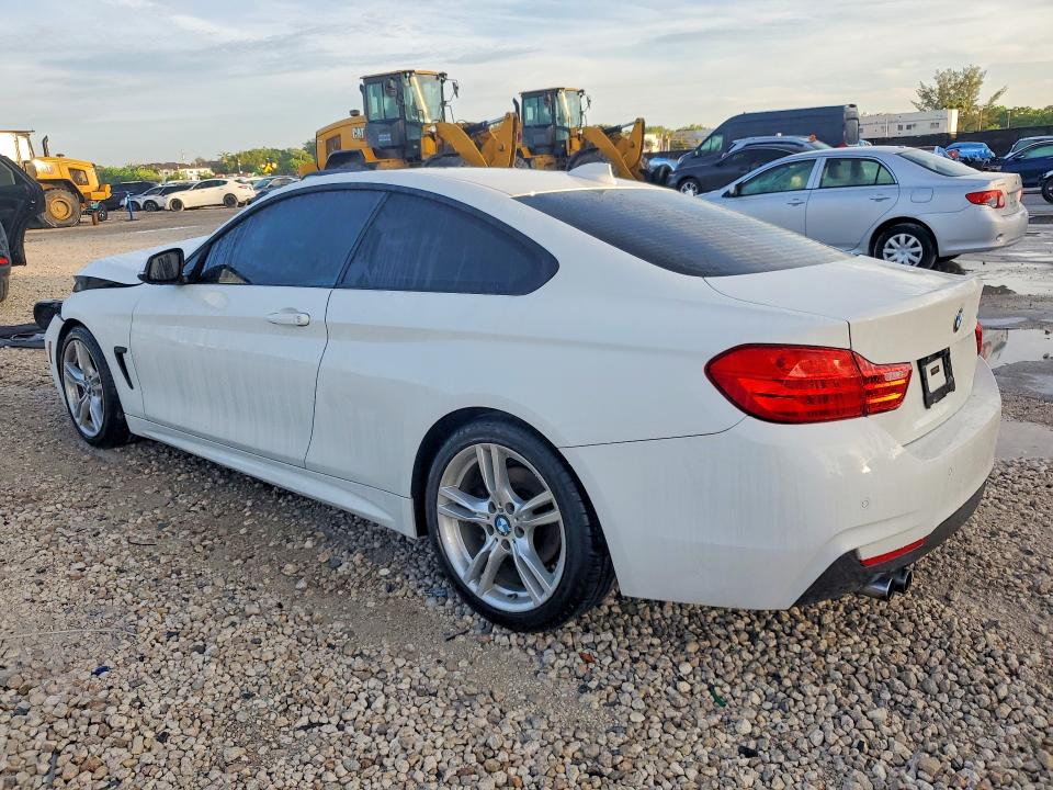 2015 BMW 4er VIN WBA3N3C57FK232452 COPART salvage auction — FRONT END, Fl - Cert Of Title Slvg Rebuildable, sold $3,250 on 2026-08-04 (photo 2)