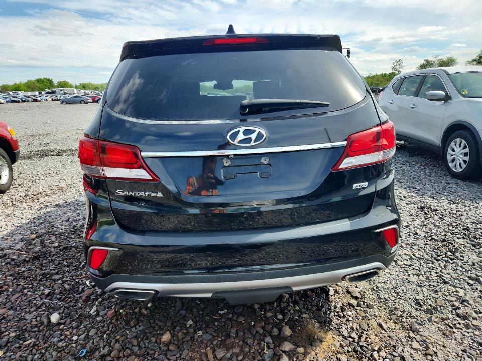 2018 Hyundai Santa fe VIN KM8SMDHF8JU295089 COPART salvage auction — MECHANICAL, Il - Certificate Of Title, sold $1,750 on 2026-07-20 (photo 6)