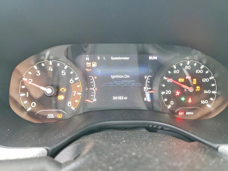 2024 Jeep Compass VIN 3C4NJDFN6RT105560 COPART salvage auction — FRONT END, Ia - Cert Of Title-Salvage Title, sold $1,050 on 2026-07-24 (photo 9)