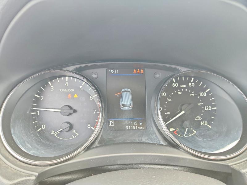 2020 Nissan Rogue VIN JN1BJ1CW2LW640937 COPART salvage auction — HAIL, Tx - Certificate Of Title, sold $1,500 on 2026-07-16 (photo 9)