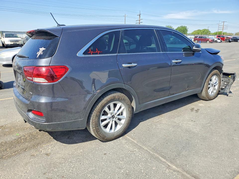 2019 Kia Sorento VIN 5XYPG4A51KG468313 COPART salvage auction — FRONT END, Id - Salvage Certificate Of Title, sold $2,150 on 2026-07-09 (photo 3)