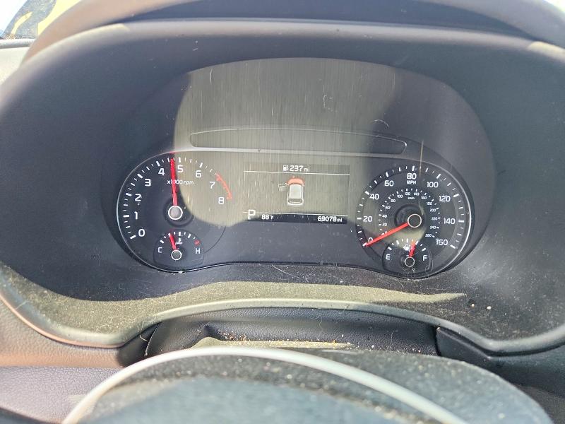 2021 Kia Soul VIN KNDJ53AF2M7741760 COPART salvage auction — REAR END, In - Cert Of Title-Salvage Title, sold $225 on 2026-07-21 (photo 9)
