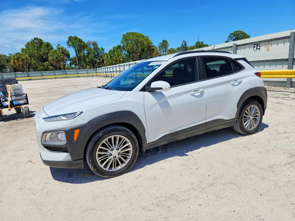 2020 Hyundai VIN KM8K22AA0LU552595 COPART salvage auction — SIDE, Fl - Cert Of Title Slvg Rebuildable, sold $5,000 on 2026-07-08 (photo 1)