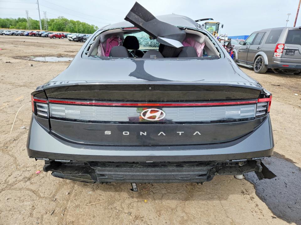 2025 Hyundai VIN KMHL24JA8SA508408 COPART salvage auction — SIDE, MI - SCRAP CERTIFICATE OF TITLE, sold $2,650 on 2026-07-24 (photo 6)