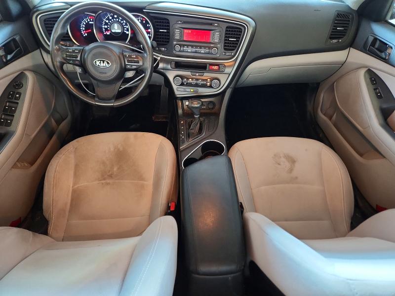 2015 Kia Optima VIN 5XXGM4A71FG364344 COPART salvage auction — SIDE, Oh - Cert Of Title-Salvage, sold $1,850 on 2026-07-20 (photo 8)