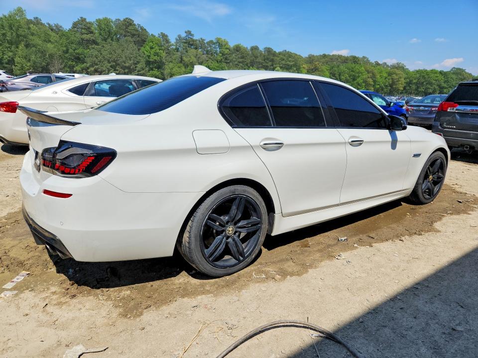 2016 BMW 5er VIN WBAKP9C53GD980596 COPART salvage auction — FRONT END, De - Salvage Certificate, sold $1,050 on 2026-07-28 (photo 3)