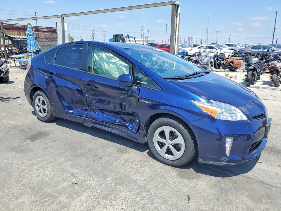 2014 Toyota VIN JTDKN3DU2E1749344 COPART salvage auction — SIDE, Ca - Salvage Certificate, sold $3,000 on 2026-07-06 (photo 4)