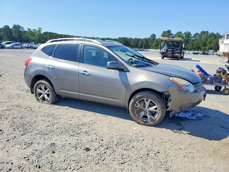 2010 Nissan Rogue VIN JN8AS5MV7AW122052 COPART salvage auction — FRONT END, Nc - Salvage Certificate Of Title, sold $875 on 2026-07-13 (photo 4)