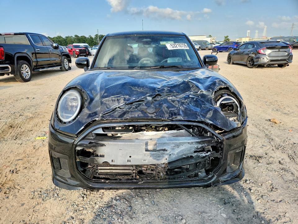 2025 Mini Cooper VIN WMW53GD04S2W65276 COPART salvage auction — FRONT END, Tx - Salvage Vehicle Title, sold $11,000 on 2026-07-28 (photo 5)