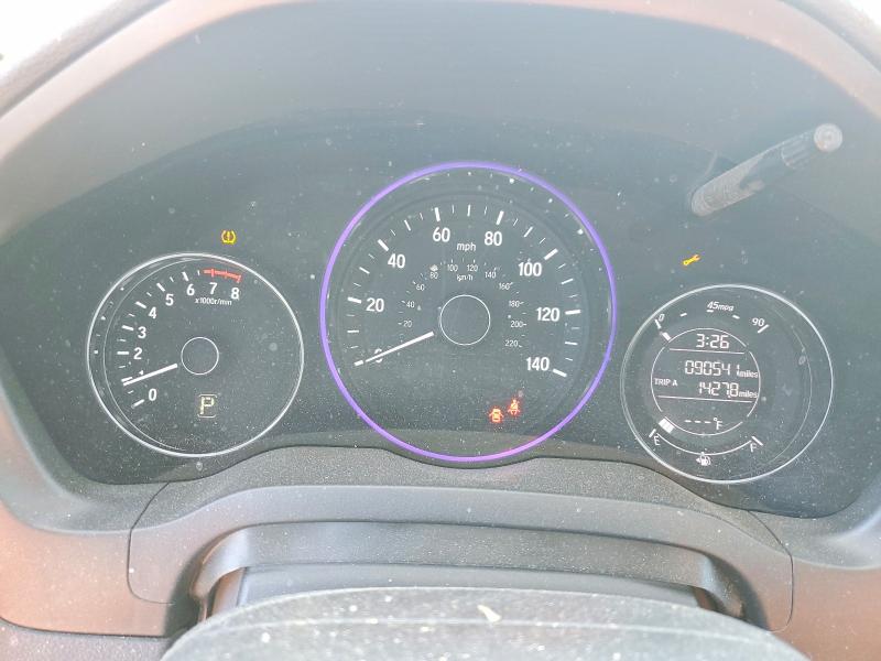 2018 Honda Hr-v VIN 3CZRU6H31JG700081 COPART salvage auction — FRONT END, Ca - Salvage Certificate, sold $60 on 2026-07-02 (photo 9)