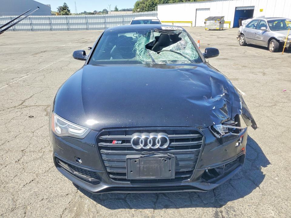 2014 Audi Rs5 VIN WAUVGAFR0EA014153 COPART salvage auction — FRONT END, Ca - Salvage Certificate, sold $1,700 on 2026-07-31 (photo 5)