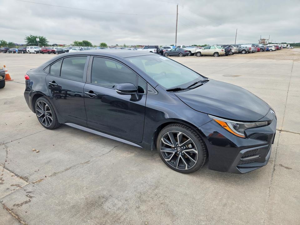 2020 Toyota Corolla VIN JTDS4RCE7LJ035108 COPART salvage auction — HAIL, Tx - Certificate Of Title, sold $11,000 on 2026-07-02 (photo 4)
