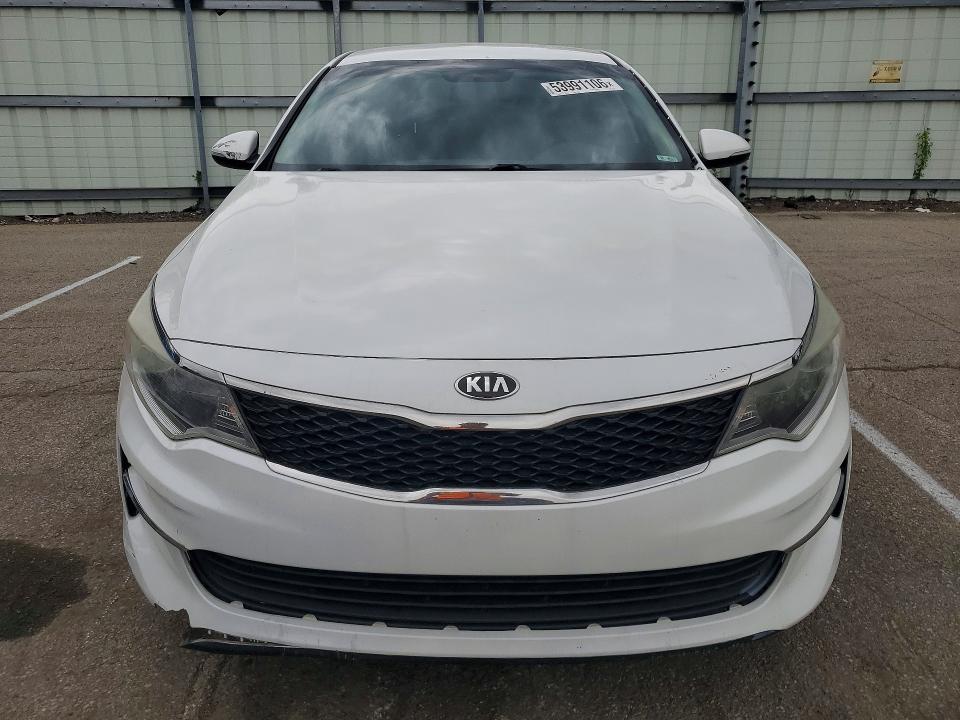 2017 Kia Optima VIN 5XXGT4L31HG121956 COPART salvage auction — MECHANICAL, Oh - Cert Of Title-Salvage, sold $1,500 on 2026-07-31 (photo 5)