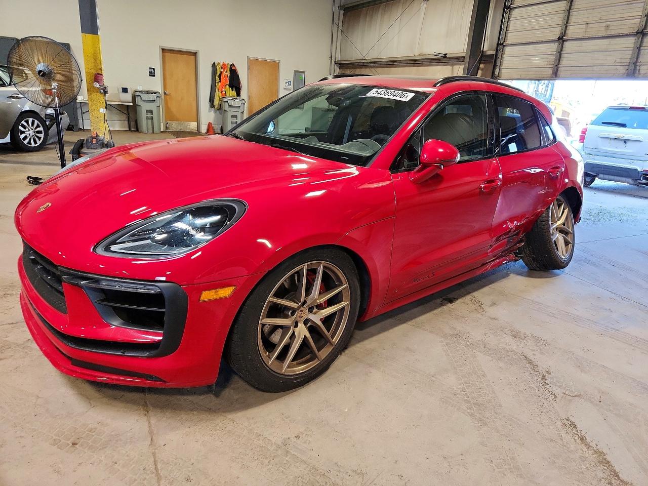 2025 Porsche Macan VIN WP1AG2A51SLB42234 COPART salvage auction — Side, PA - CERTIFICATE OF SALVAGE, sold $31,500 on 2026-07-01 (photo 1)