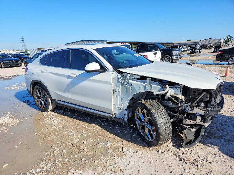 2020 BMW X4 VIN 5UX2V1C05L9C53005 COPART salvage auction — FRONT END, Tx - Salvage Vehicle Title, sold $200 on 2026-07-24 (photo 4)