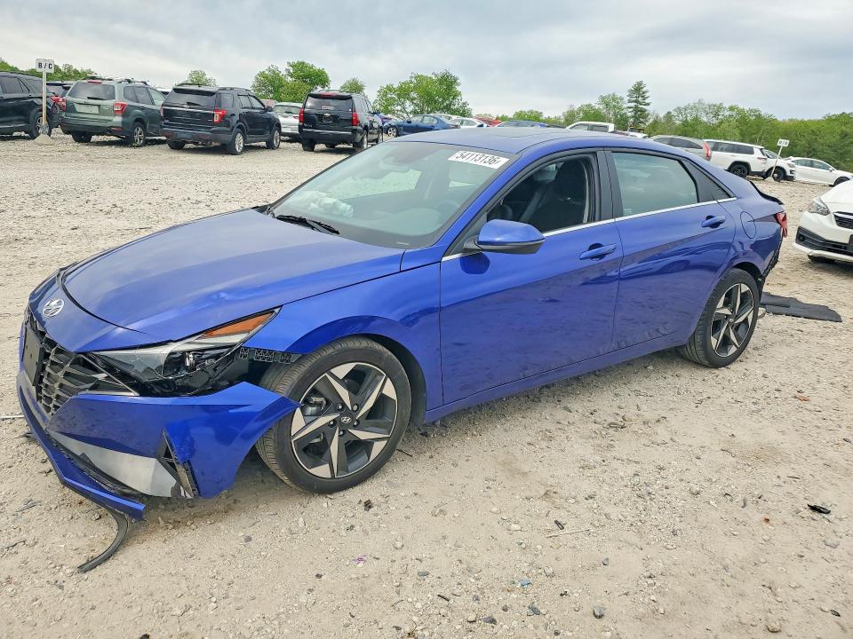 2023 Hyundai Elantra VIN KMHLP4AG2PU482402 COPART salvage auction — REAR END, Ma - Cert Of Title-Salvage, sold $1,500 on 2026-07-15 (photo 1)