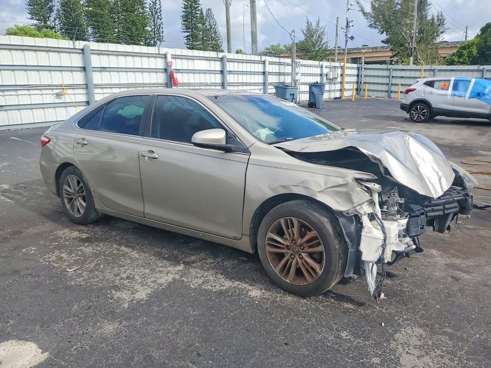 2016 Toyota Camry VIN 4T1BF1FK3GU554167 COPART salvage auction — FRONT END, Fl - Cert Of Title Slvg Rebuildable, sold $1,150 on 2026-07-03 (photo 4)