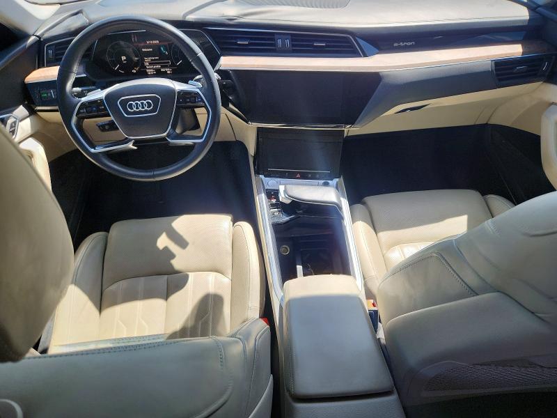 2019 Audi E-tron VIN WA1VAAGE9KB011333 COPART salvage auction — REAR END, Ca - Salvage Certificate, sold $1,900 on 2026-07-29 (photo 8)