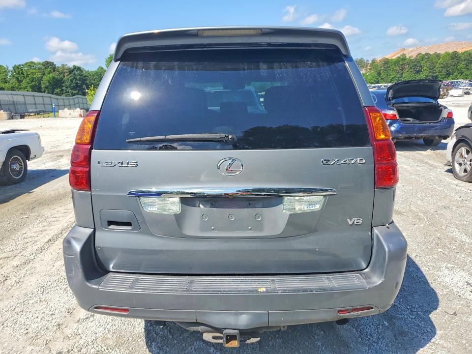 2006 Lexus Gx 470 VIN JTJBT20X060107127 COPART salvage auction — REAR END, Ga - Certificate Of Title, sold $3,750 on 2026-07-08 (photo 6)