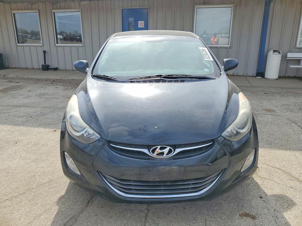 2013 Hyundai Elantra VIN 5NPDH4AE9DH412244 COPART salvage auction — VANDALISM, Il - Salvage Certificate, sold $525 on 2026-07-09 (photo 5)