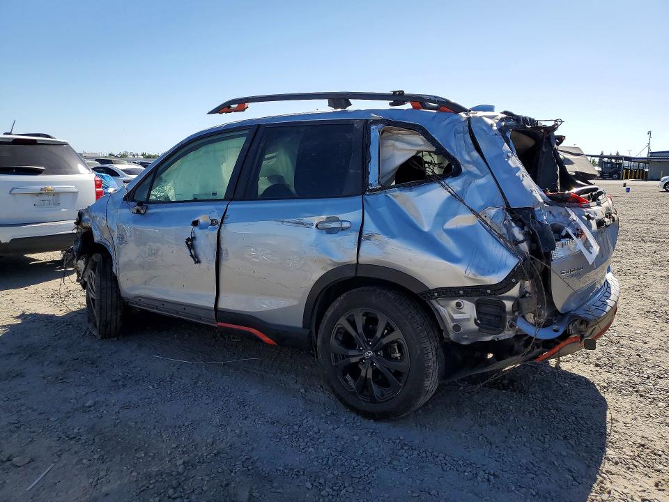 2021 Subaru Forester VIN JF2SKARC2MH594105 COPART salvage auction — ROLLOVER, Ca - Non-Repairable Vehicle Cert, sold $500 on 2026-07-16 (photo 2)