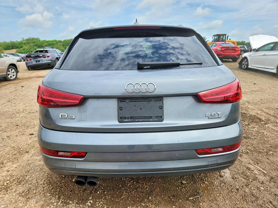 2017 Audi Q3 VIN WA1JCCFS3HR017396 COPART salvage auction — FRONT END, Il - Salvage Certificate, sold $2,550 on 2026-07-03 (photo 6)