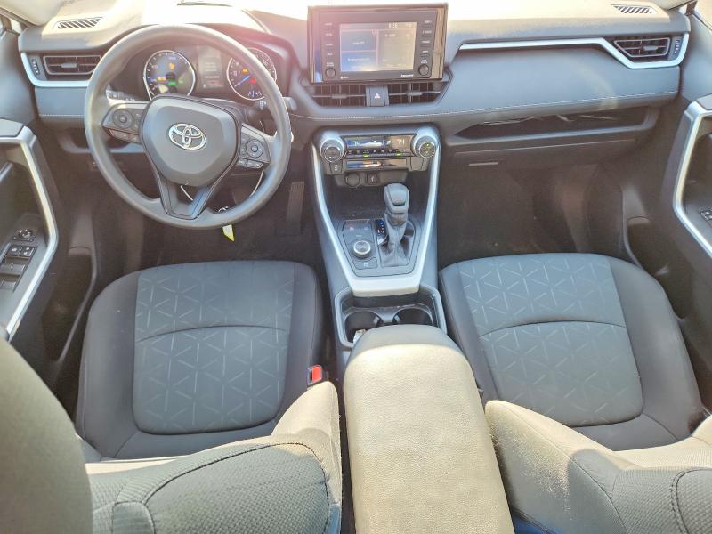 2020 Toyota Rav4 hybrid VIN 2T3RWRFV5LW087391 COPART salvage auction — FRONT END, Or - Salvage Title Certificate, sold $11,800 on 2026-07-13 (photo 8)