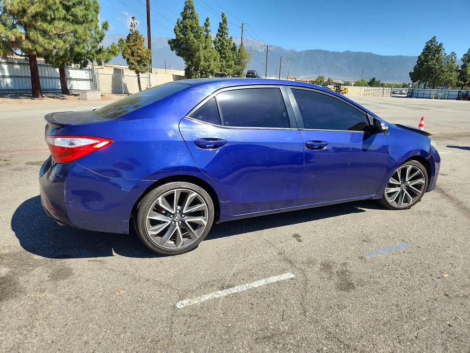 2014 Toyota VIN 5YFBURHE3EP071157 COPART salvage auction — FRONT END, Ca - Salvage Certificate, sold $975 on 2026-07-16 (photo 3)
