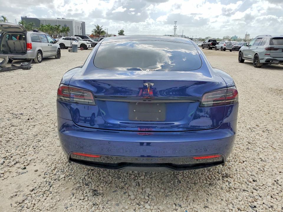 2022 Tesla VIN 5YJSA1E58NF488140 COPART salvage auction — WATER/FLOOD, Fl - Cert Of Title-Slvg Rebld Flood, sold $16,600 on 2026-07-14 (photo 6)
