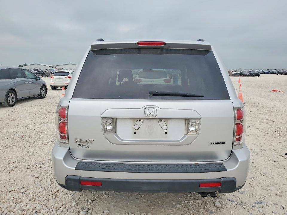 2007 Honda Pilot VIN 5FNYF18417B020610 COPART salvage auction — SIDE, Tx - Certificate Of Title, sold $300 on 2026-07-02 (photo 6)