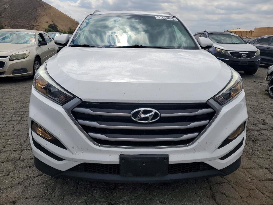 2018 Hyundai Tucson VIN KM8J33A41JU716734 COPART salvage auction — REAR END, Ca - Salvage Certificate, sold $5,300 on 2026-07-16 (photo 5)