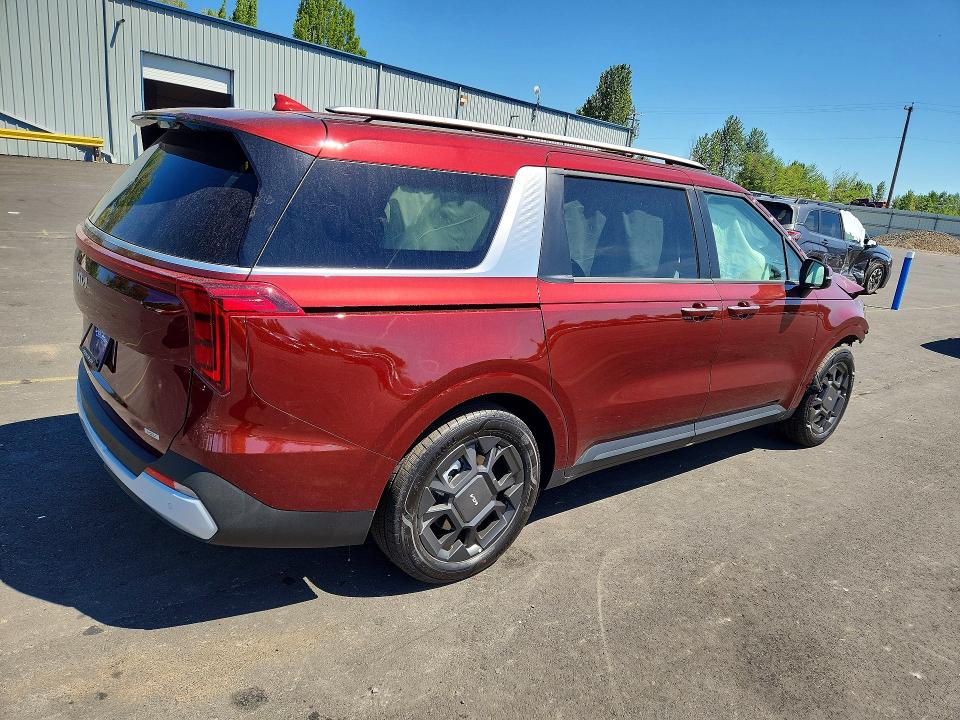 2026 Kia Carnival VIN KNDNC5KAXT6156578 COPART salvage auction — FRONT END, Or - Salvage Title Certificate, sold $11,000 on 2026-07-15 (photo 3)