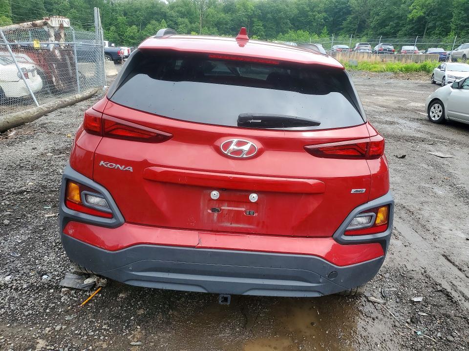 2020 Hyundai Kona VIN KM8K6CAA7LU526232 COPART salvage auction — SIDE, Md - Cert Of Salvage > 75% Damage, sold $2,550 on 2026-07-07 (photo 6)