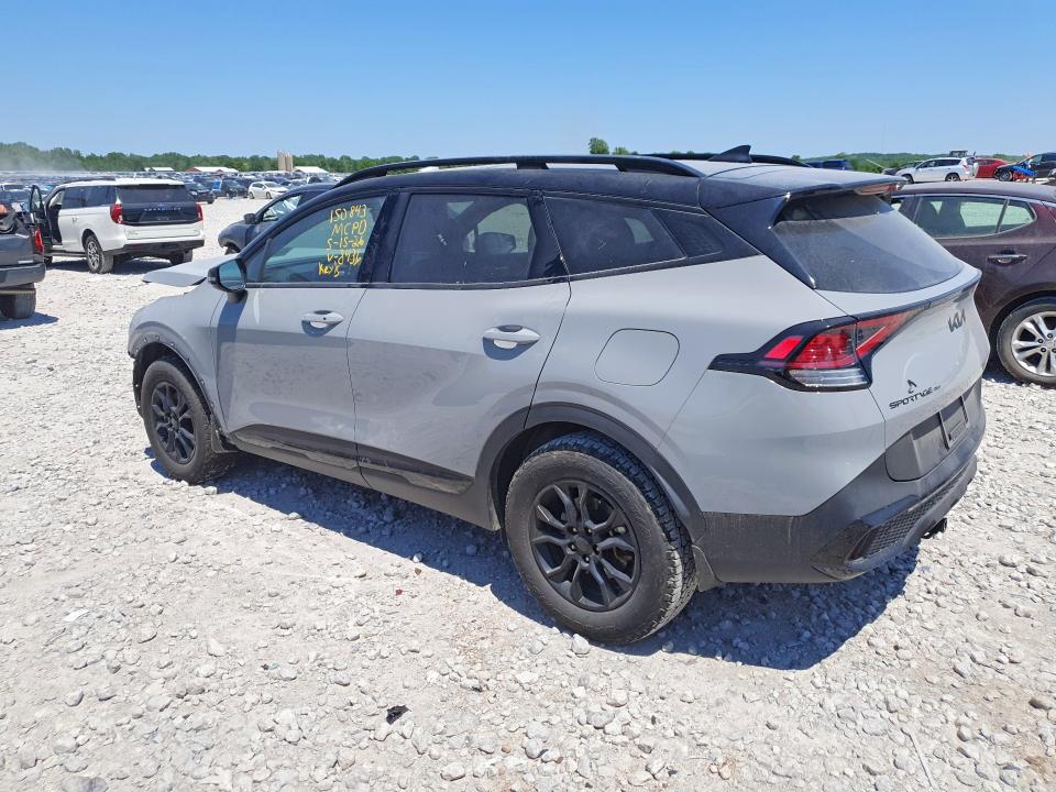 2025 Kia Sportage VIN 5XYK7CDF3SG288436 COPART salvage auction — FRONT END, Mi - Scrap Certificate Of Title, sold $8,500 on 2026-07-02 (photo 2)