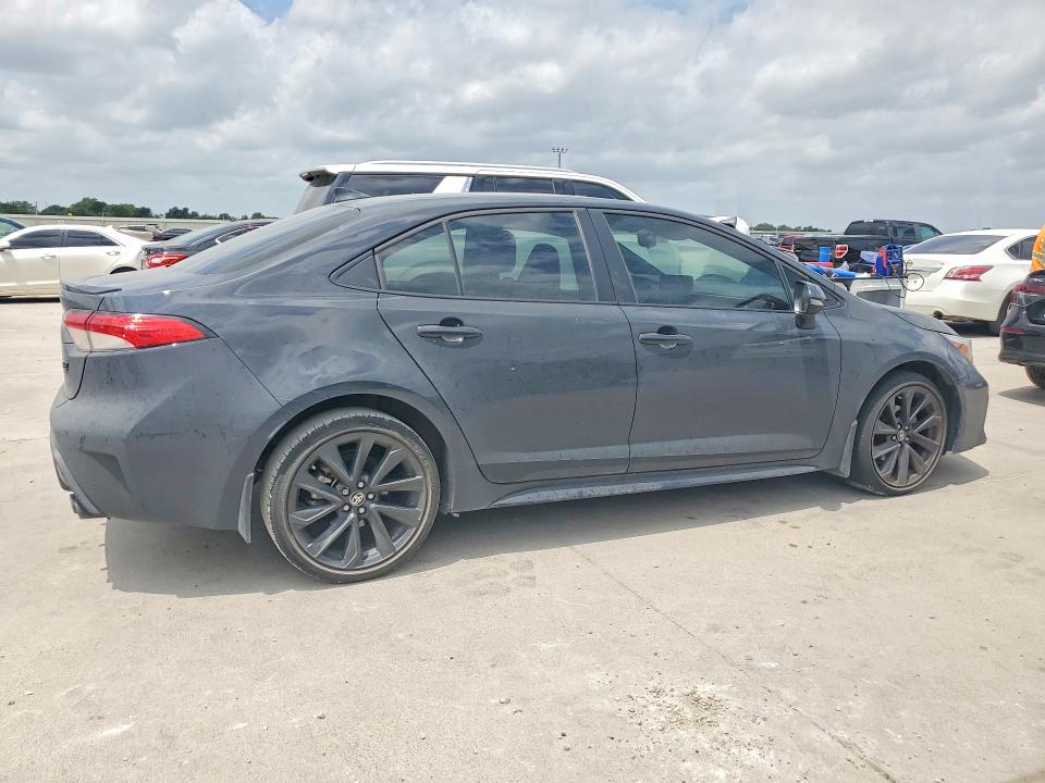 2025 Toyota Corolla VIN 5YFS4MCE3SP219703 COPART salvage auction — HAIL, Tx - Certificate Of Title, sold $8,400 on 2026-07-27 (photo 3)